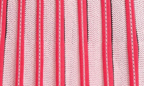 Shop Ming Wang Pointelle Stitch A-line Sweater Skirt