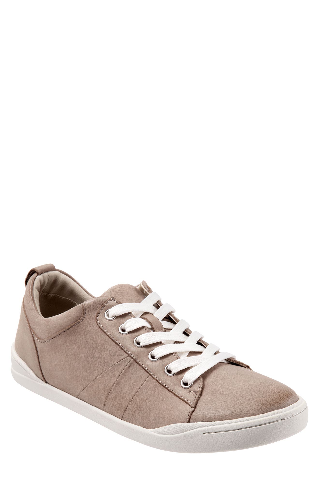 Athens Sneaker, Main, color, TAUPE NUBUCK
