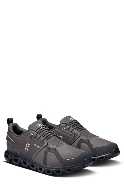 On Cloudrock Waterproof Trail Running Shoe In Thorn/black