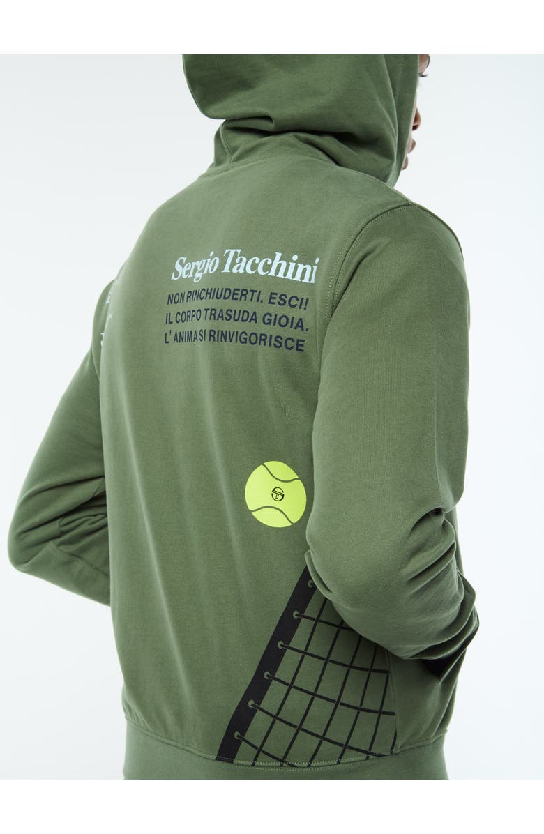 Sergio Tacchini Netto Hoodie, Alternate, color, Duck Green