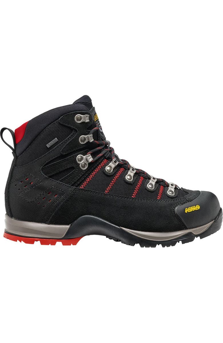 Asolo Fugitive GTX Wide Hiking Boot - Men's, Main, color, Black/Red