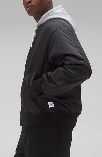 Reigning Champ ECONYL® Satin Stadium Jacket | Nordstrom