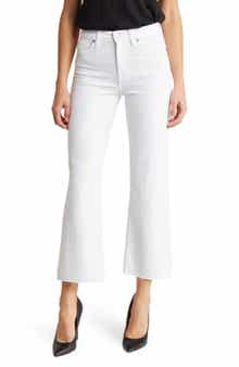 7 For All Mankind Alexa Crop Straight Leg Jeans