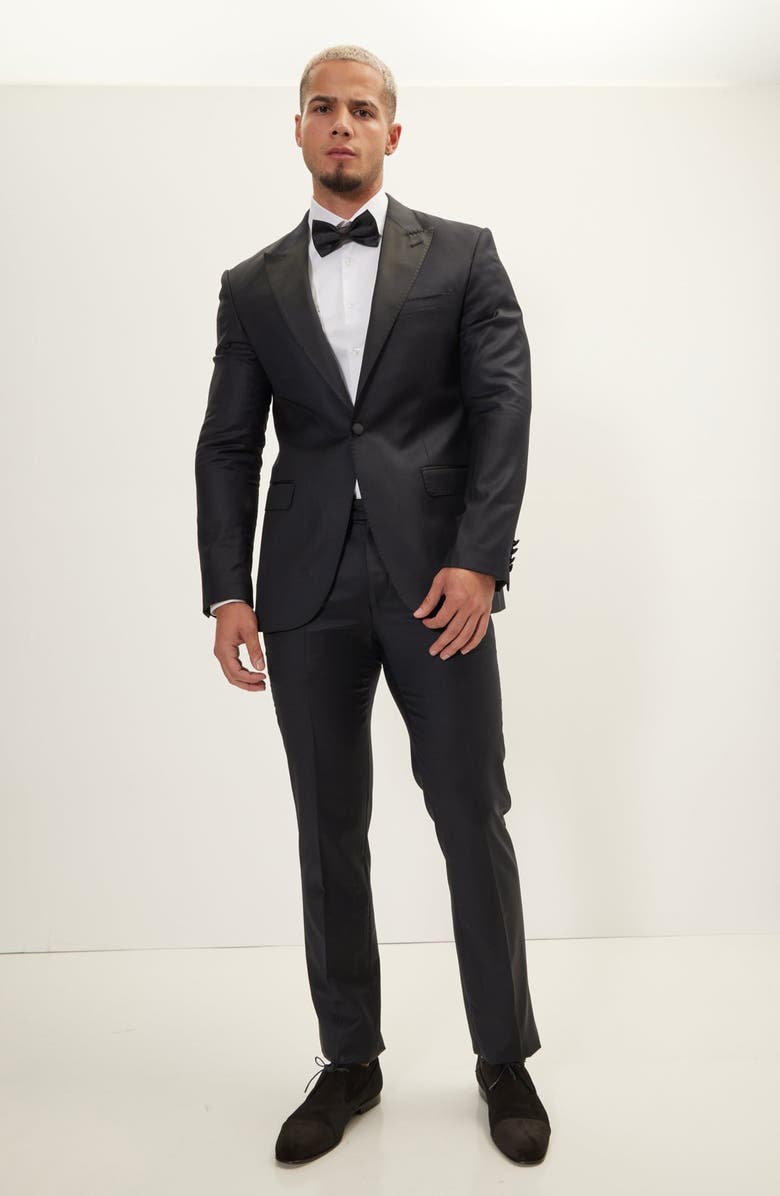 RON TOMSON Classic Tuxedo Pants, Alternate, color,