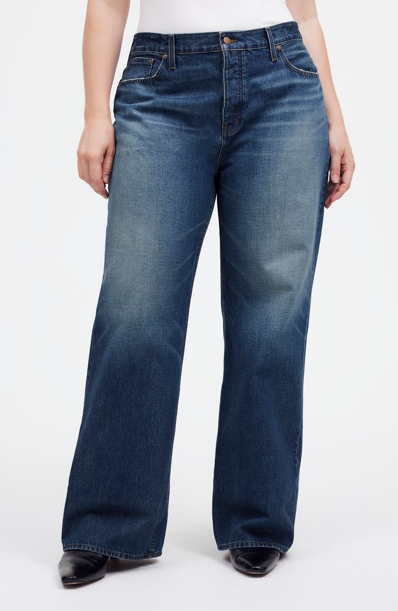 Madewell Low-Slung Baggy Jeans, Alternate, color, Moffat Wash