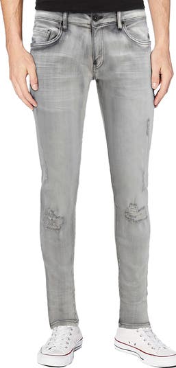 Distressed Skinny Jeans - 30-32" Inseam