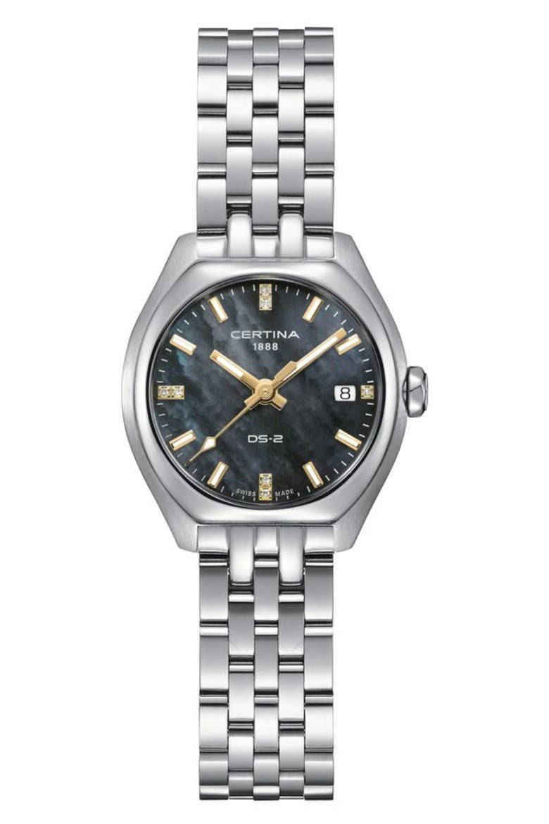 Bracelet Watch, 27.8mm x 25.8mm, Main, color, STAINLESS STEEL
