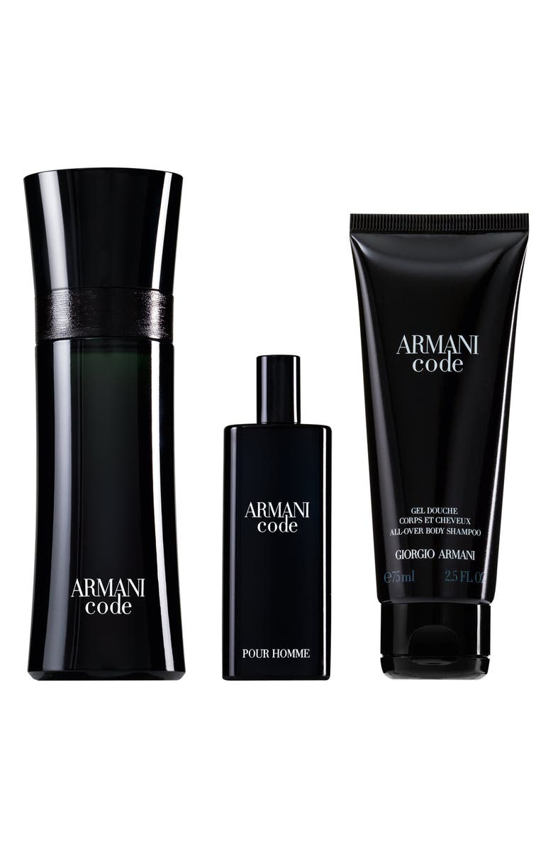 ARMANI beauty Code for Men Eau de Toilette Set, Main, color, 