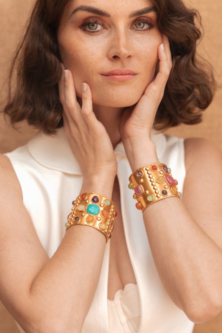 Berber Cuff, Alternate, color, MULTI