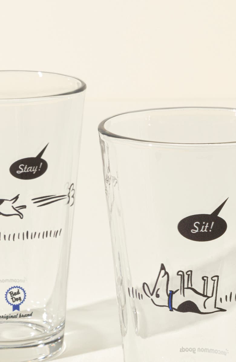 Uncommon Goods Bad Dog Tumblers, Alternate, color,