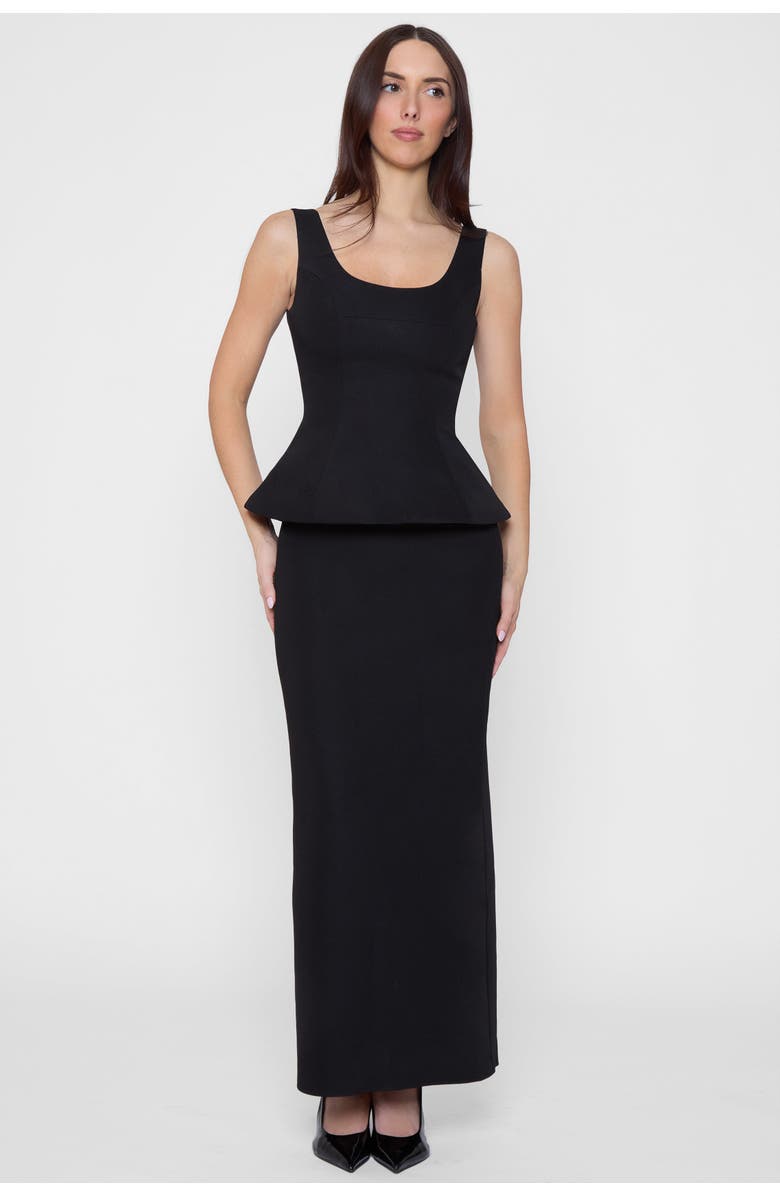 LEAU Calesia Contour Bustier Top, Alternate, color, Black