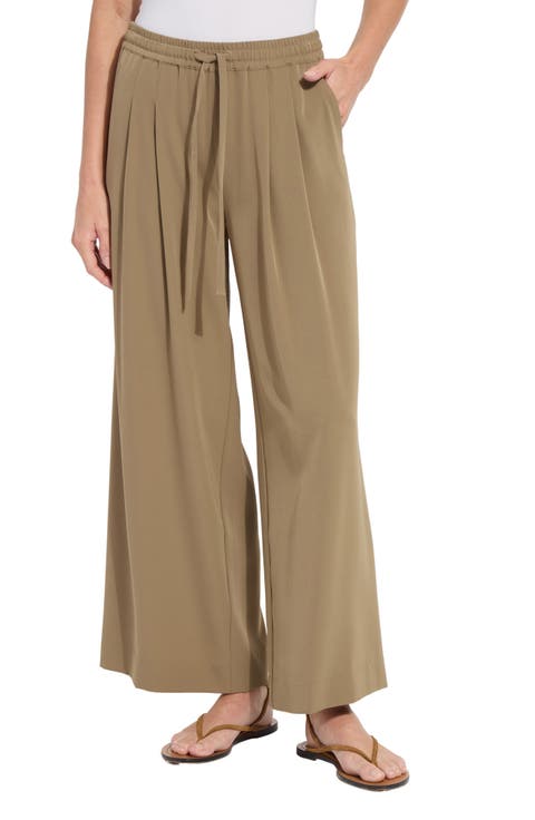 Mae Pleated Wide Leg Pants