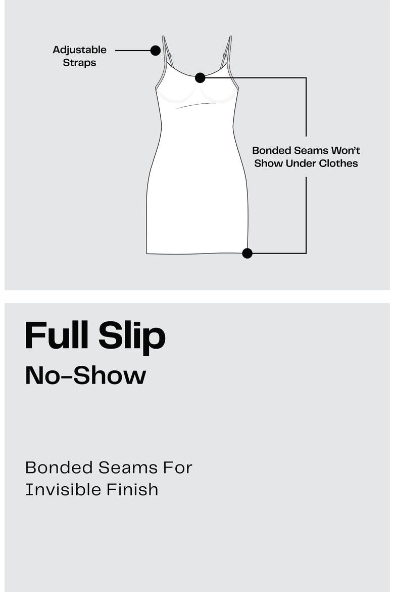 Bonded Seam Full Slip, Alternate, color, BEIGE SMOKE