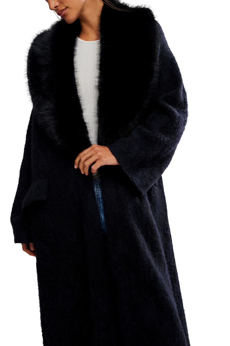 Twice Loved Maxi Cardigan, Alternate, color, SOLID BLACK