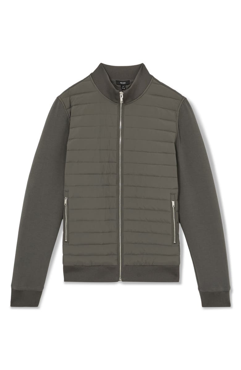 Reiss Freddie Mixed Media Jacket, Alternate, color,
