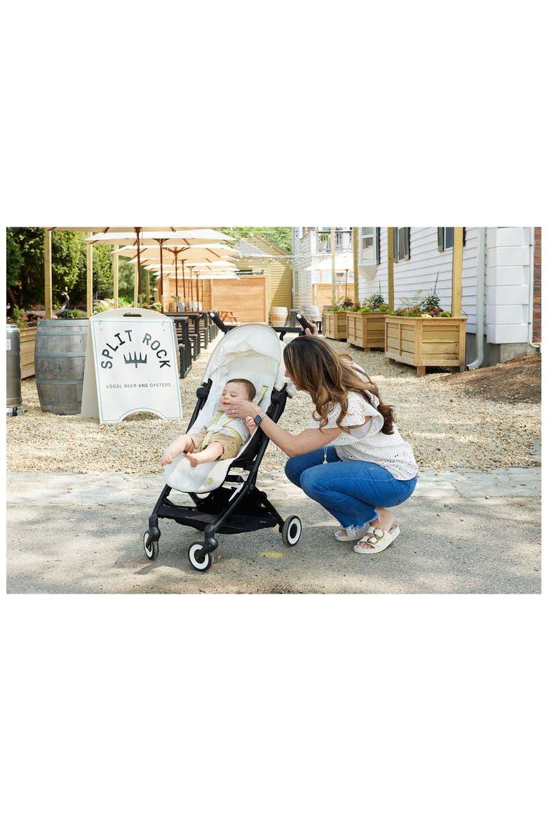 Libelle 2 Ultracompact Lightweight Travel Stroller, Alternate, color, SEASHELL BEIGE