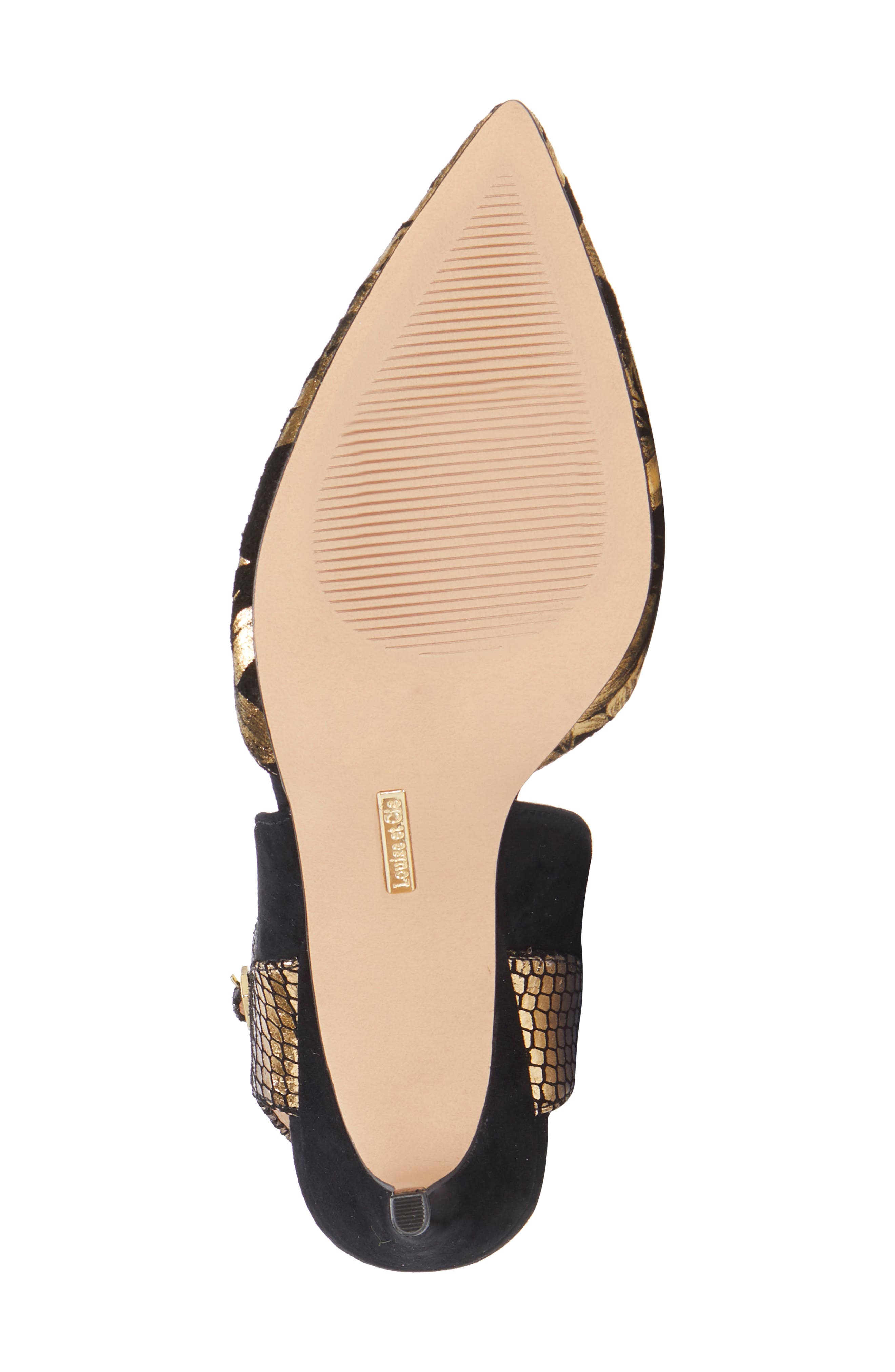 Kyrah Pump, Alternate, color, BLACK/ GOLD MULTI