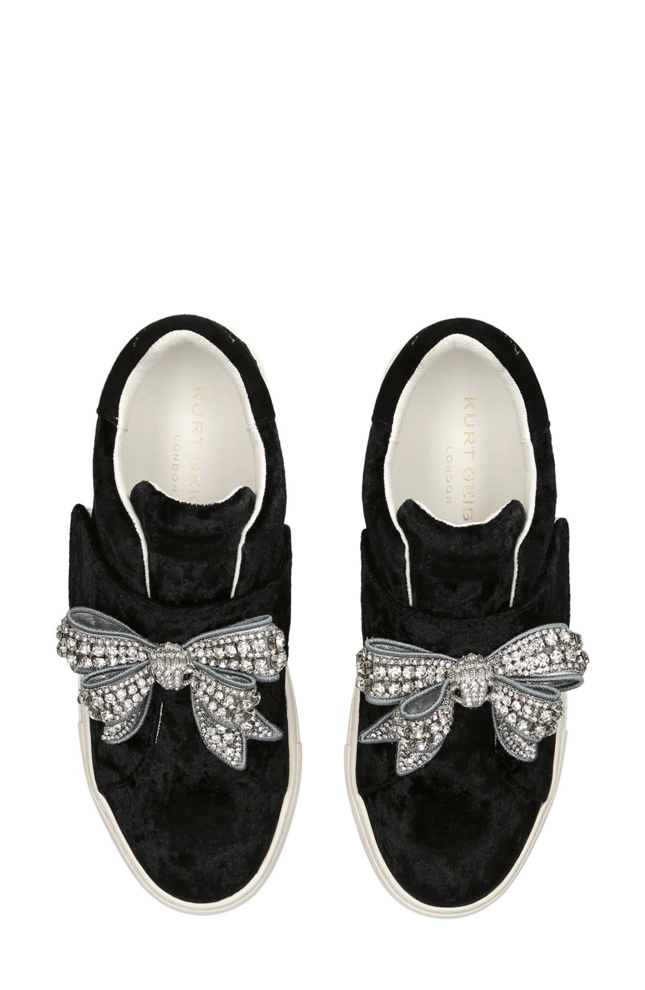 Kurt Geiger London Laney Bow Sneaker, Alternate, color, 