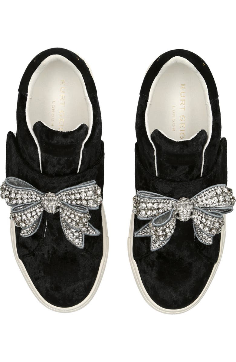 Kurt Geiger London Laney Bow Sneaker, Alternate, color,