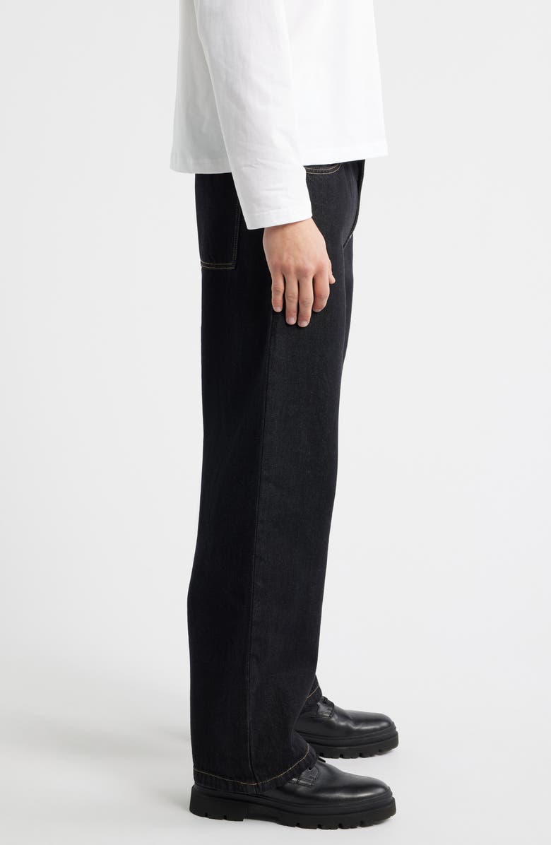 KROST Crosby Wide Leg Jeans, Alternate, color, Black