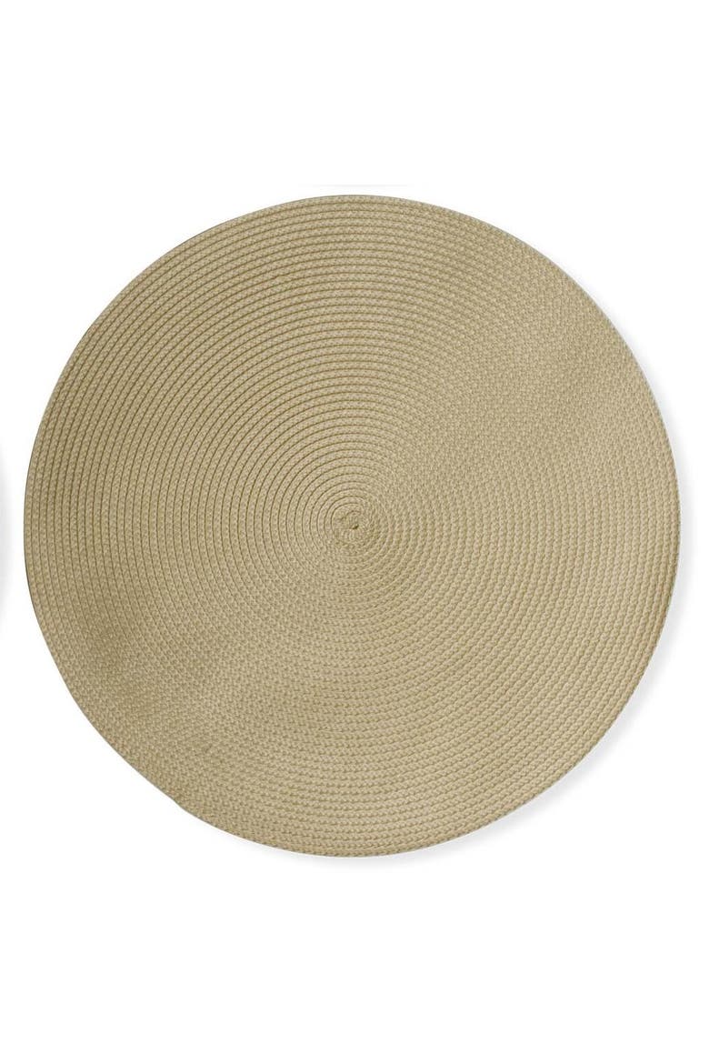 Elegant Woven Placemats for Stylish Dining Experience, Alternate, color, Beige
