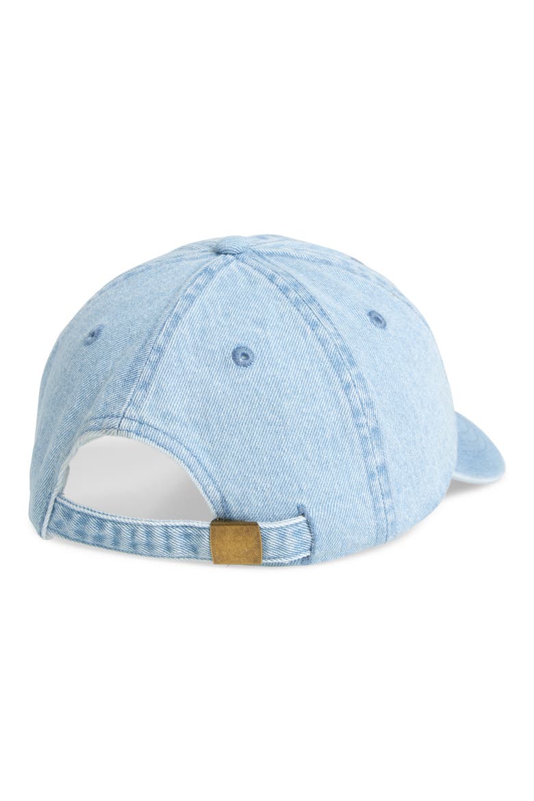 Déjà Vu Baseball Hat, Alternate, color, BLUE BRIGHT POPPY EMBROIDERED