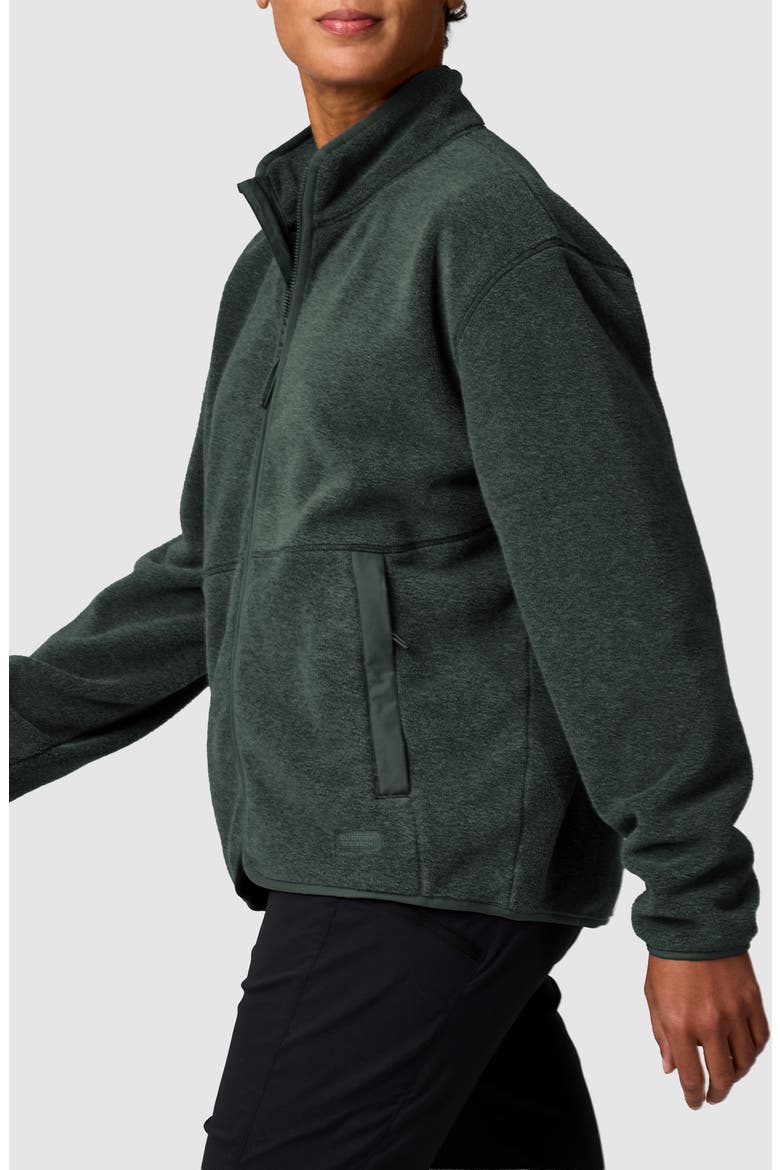 Deming Fleece Jacket, Alternate, color, DARK LAUREL