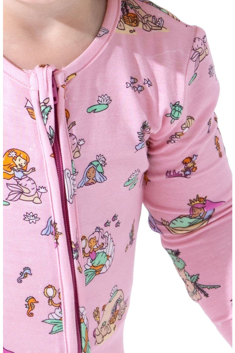 Baby Mermaid Lagoon Convertible Footie, Alternate, color, Mermaid Lagoon