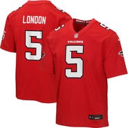 Nike Youth Nike Drake London Red Atlanta Falcons Game Jersey