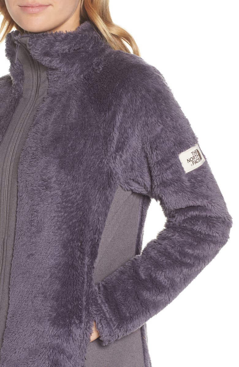 The North Face Furry Fleece Jacket, Alternate, color, 