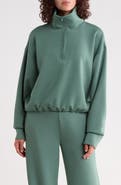Z by Zella Whisper Knit Half Zip Sweatshirt