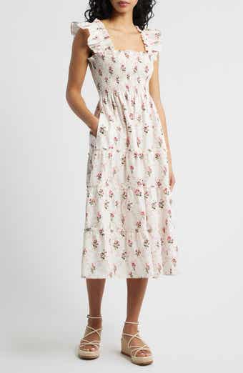 The Ellie Gingham Nap Midi Dress