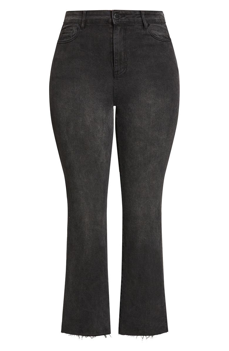 City Chic Harley Crop Flare Jeans, Alternate, color,