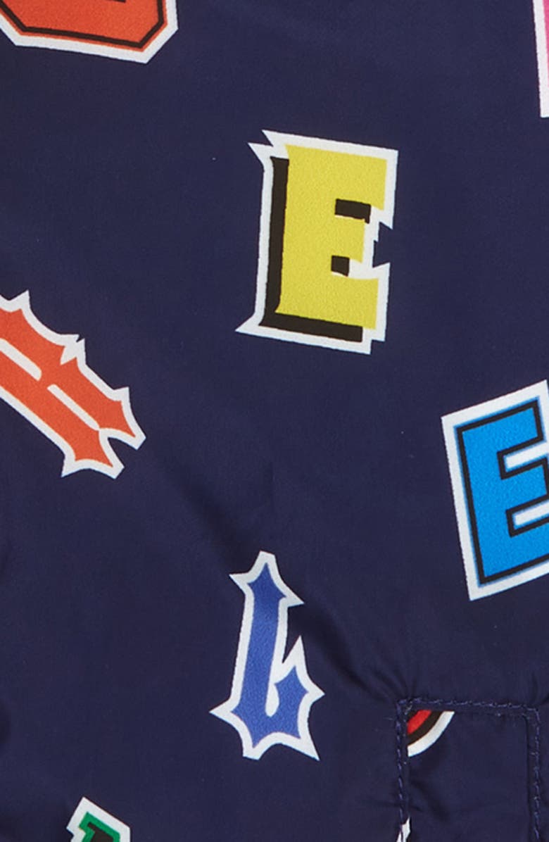 Moncler Kids' Carlin Logo Print Hooded Jacket, Alternate, color,