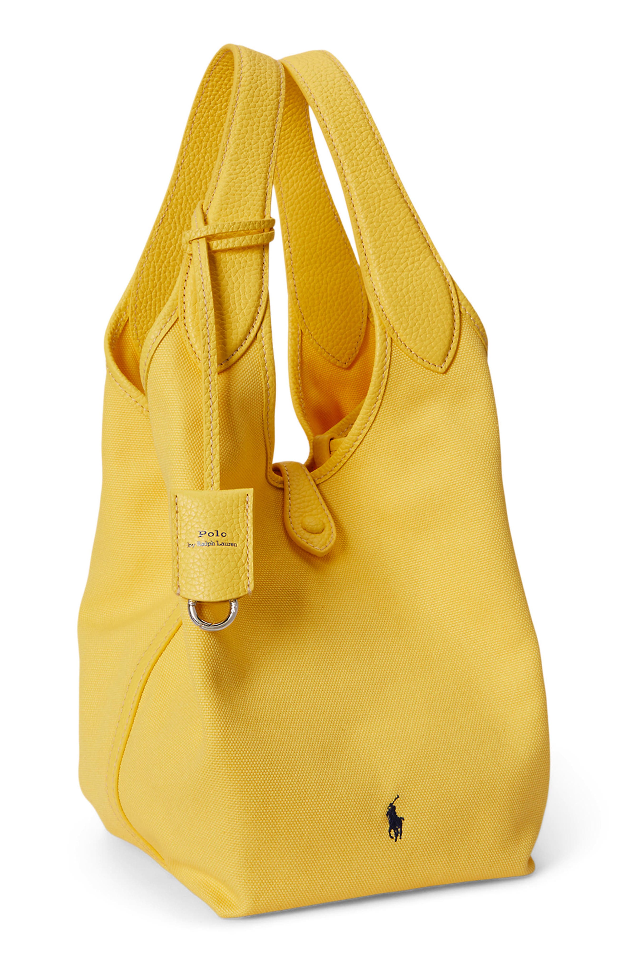 Medium Play Canvas Tote, Alternate, color, COLLEGIATE YELLOW