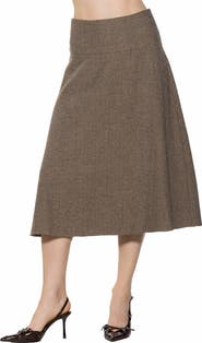Alexia Admor Jill Midi Skirt