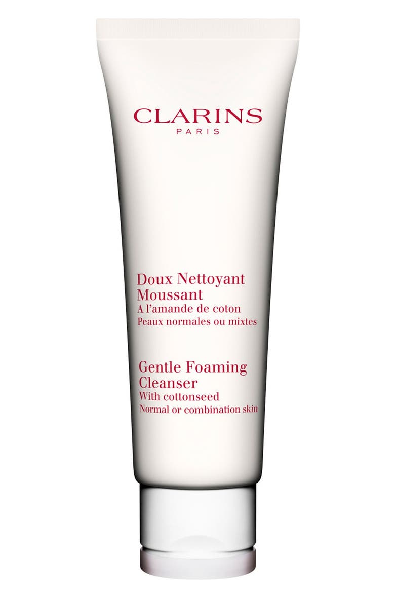Gentle Foaming Cleanser with Cottonseed for Normal/Combination Skin Types, Main, color, NO COLOR