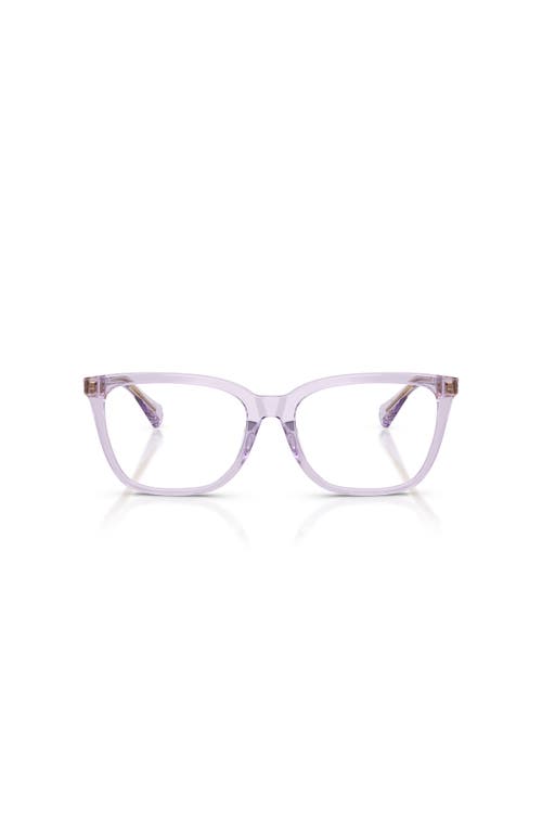 Ralph 54mm Butterfly Optical Glasses In Purple