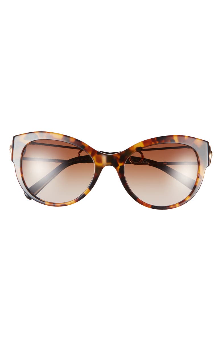 Versace 55mm Pillow Sunglasses, Main, color, Brown