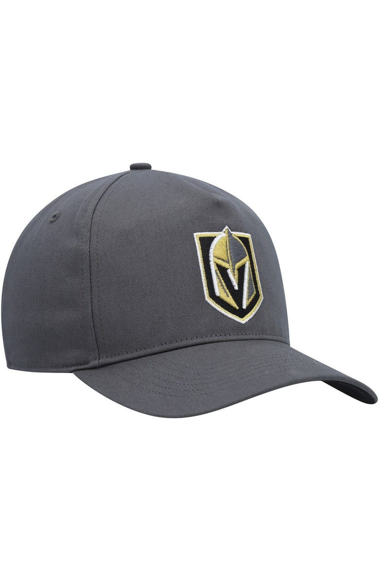'47 Men's '47 Charcoal Vegas Golden Knights Primary Hitch Snapback Hat, Alternate, color, Charcoal