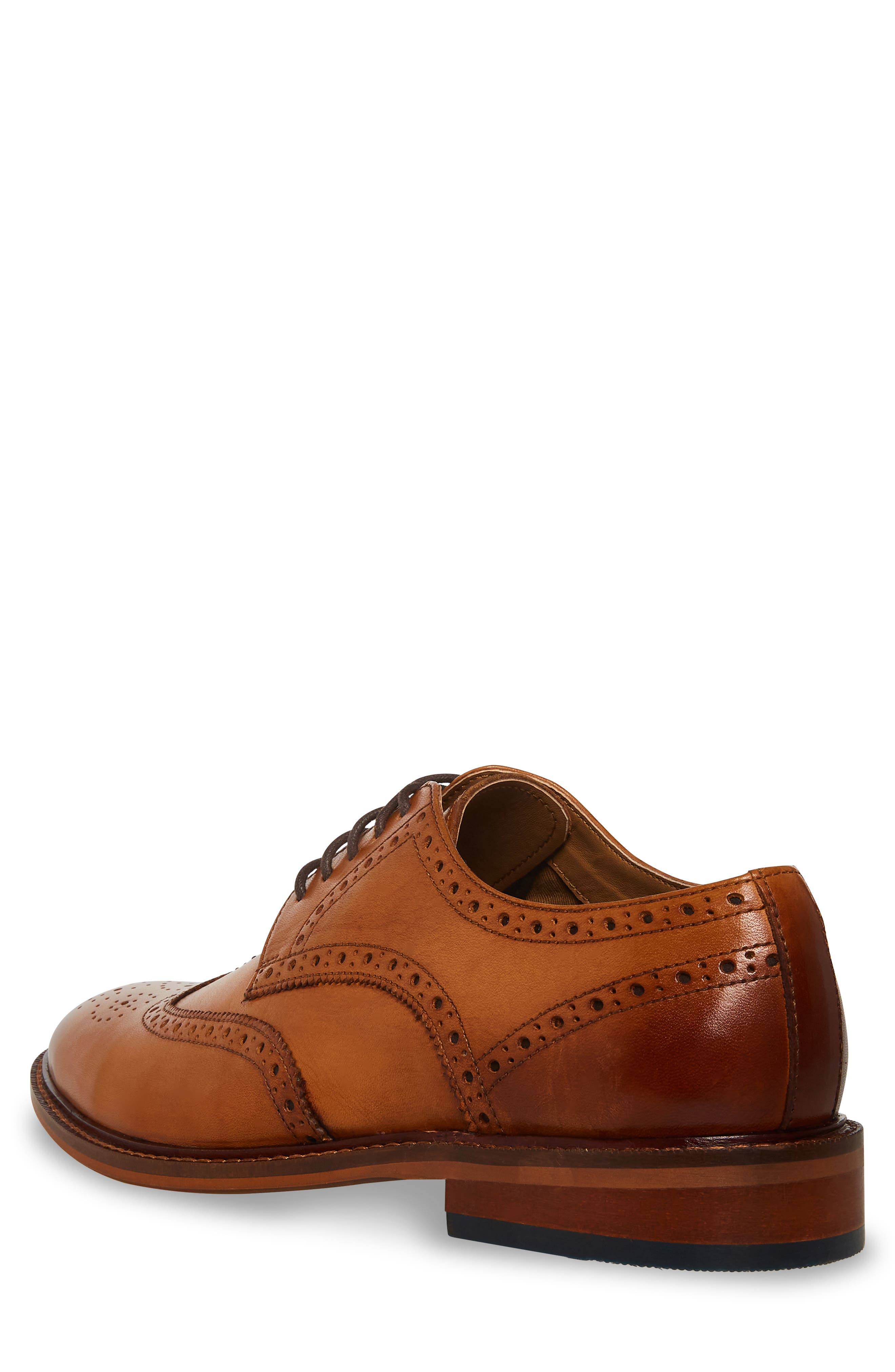 Steve Madden Wingtip Leather Derby, Alternate, color, 