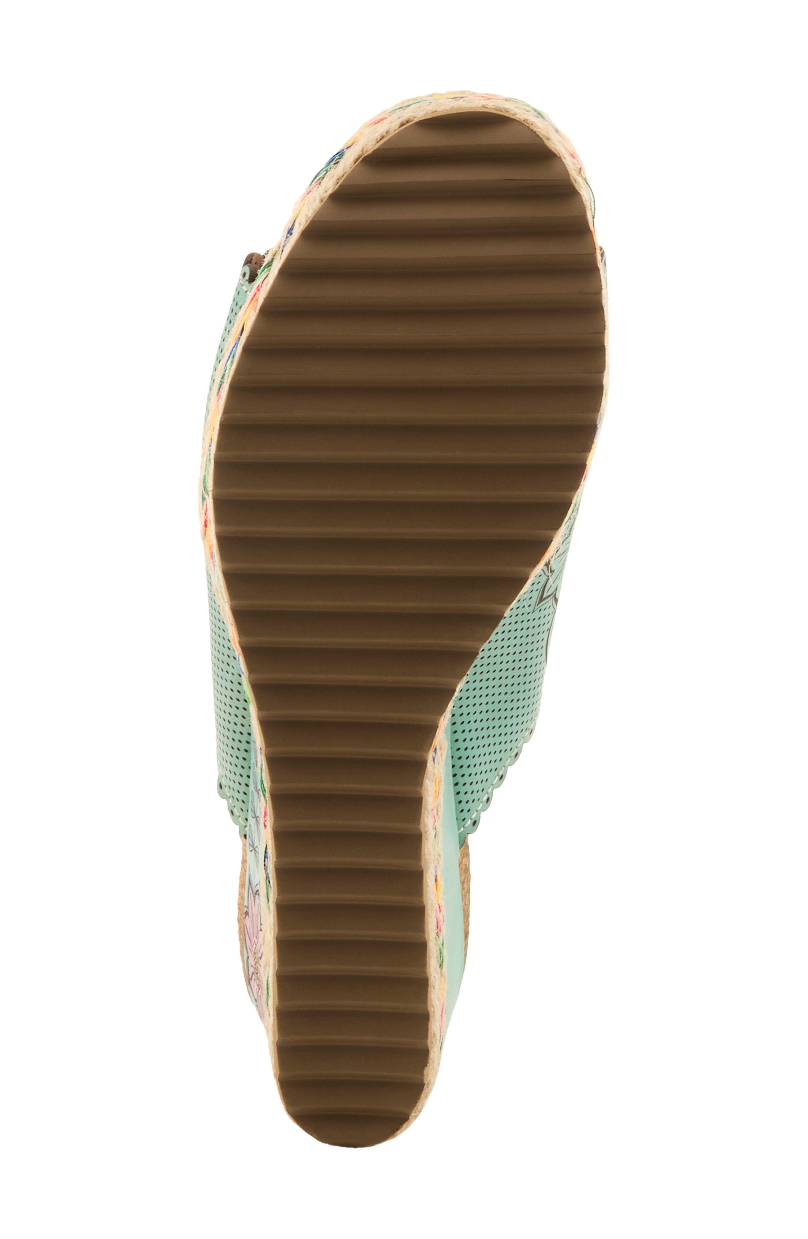 L'Artiste by Spring Step Delraybeach Platform Wedge Sandal, Alternate, color, 