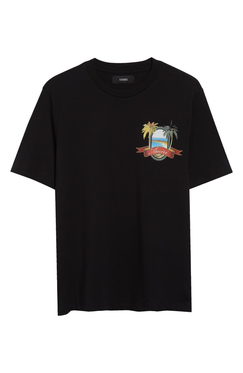 AMIRI MA Paradise Graphic T-Shirt, Alternate, color, Black