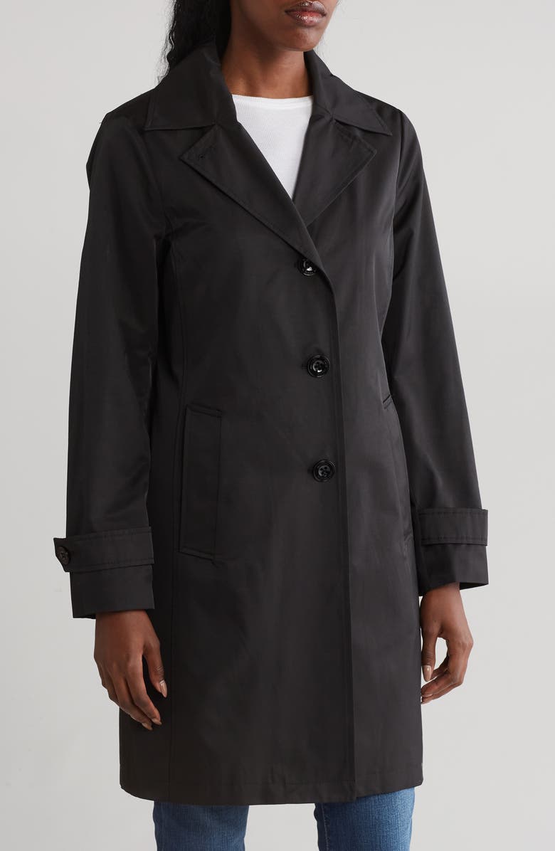 Michael Kors Notch Collar Car Coat, Main, color, 