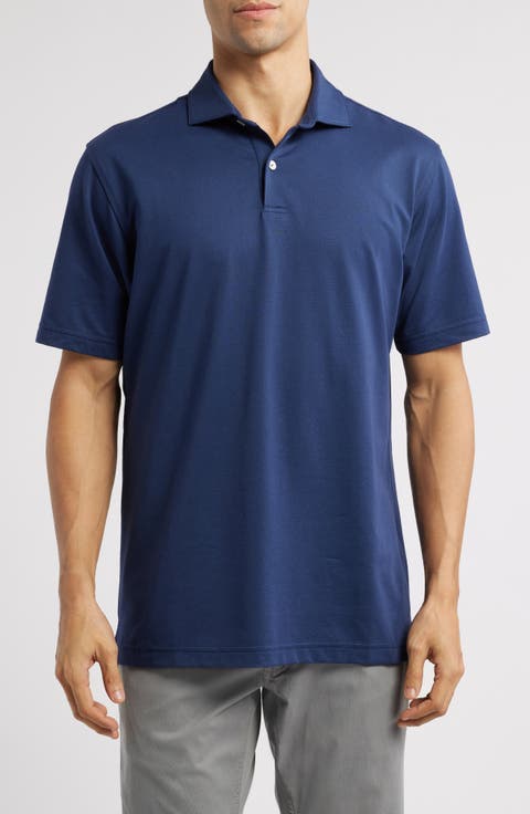 Crown Crafted Solid Performance Piqué Polo