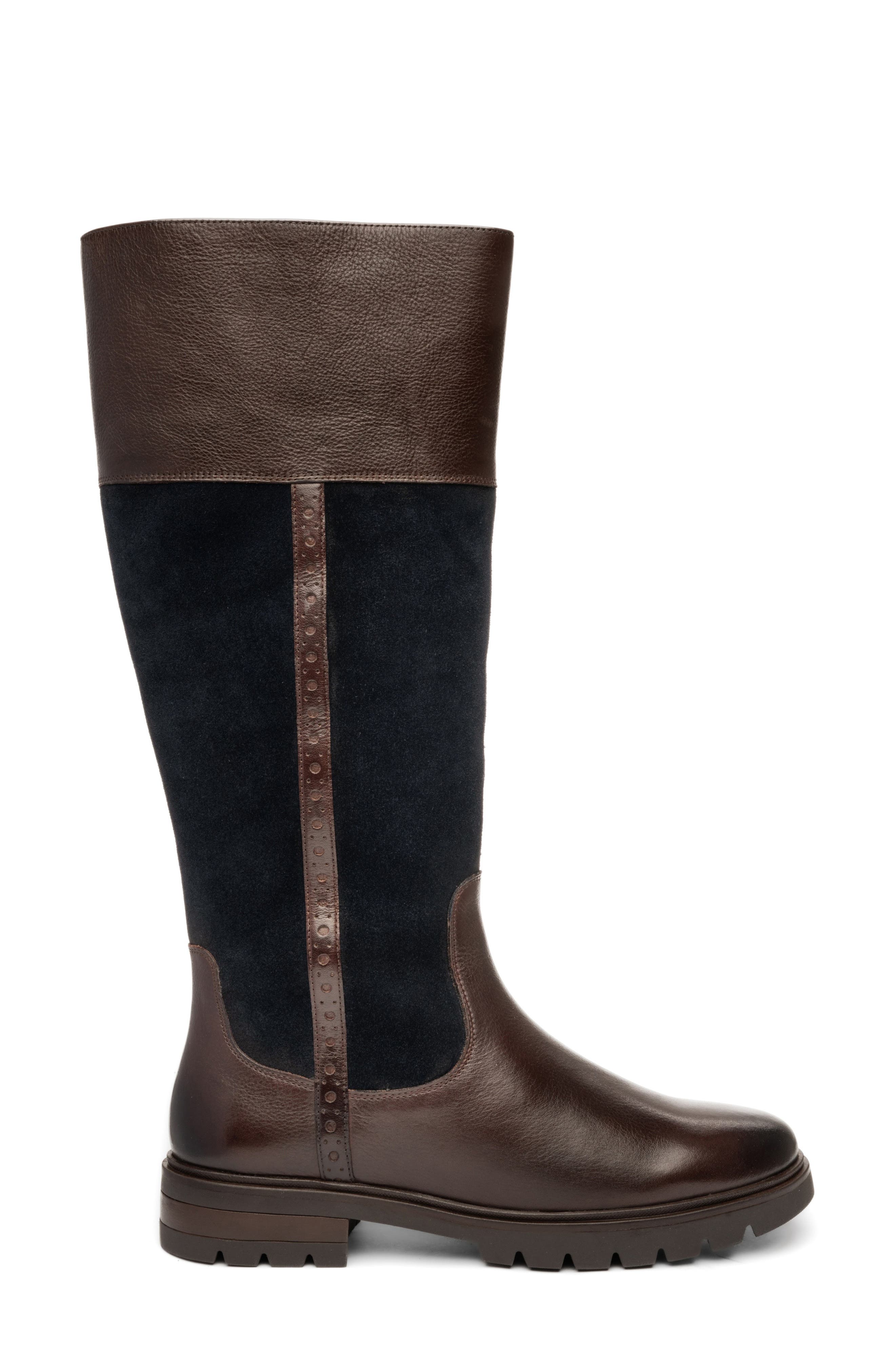 Celandine Knee High Boot, Alternate, color, BROWN