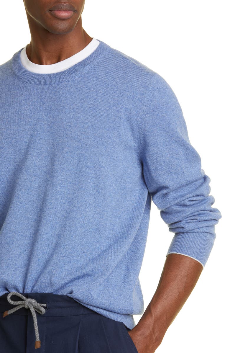 Brunello Cucinelli Cashmere Sweater, Alternate, color, 