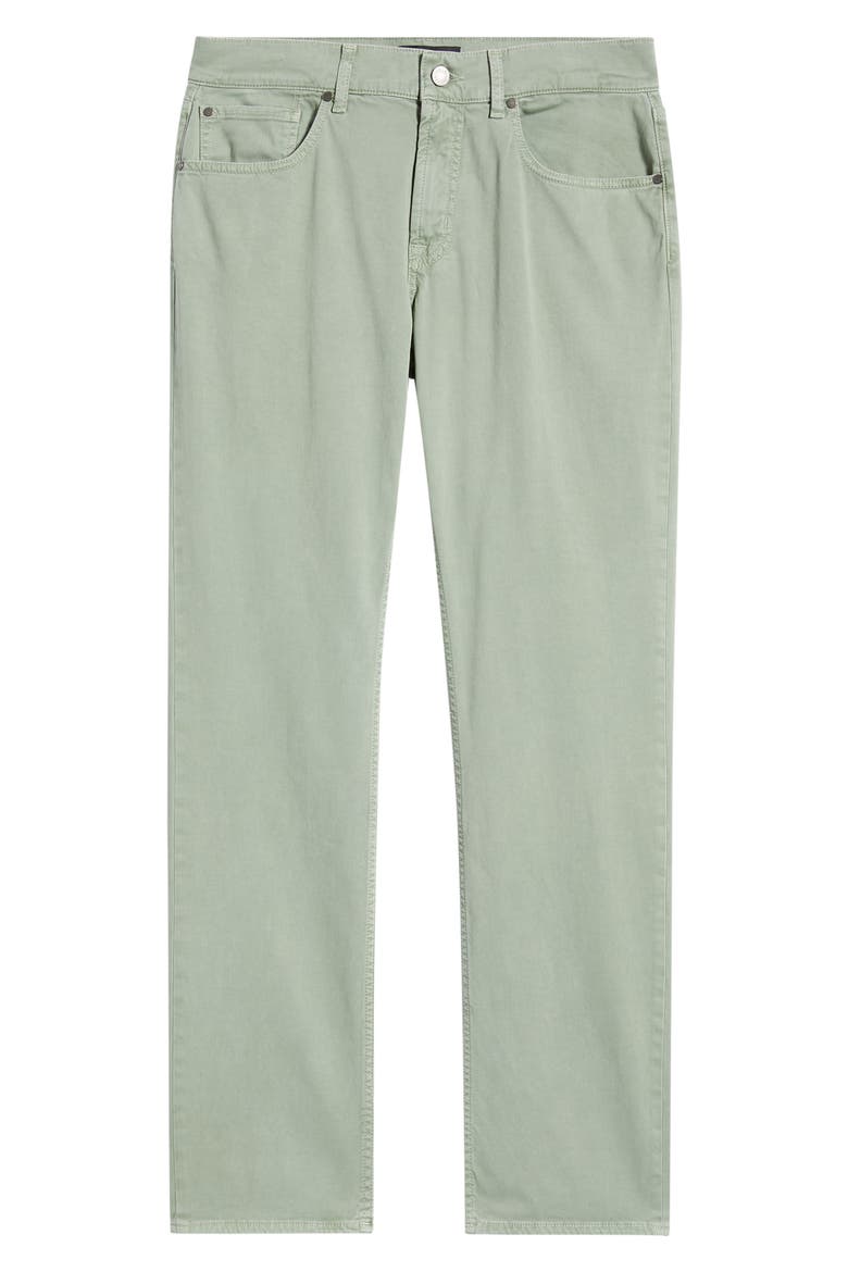 Comfort Sateen The Straight Leg Jeans, Alternate, color, LEAF