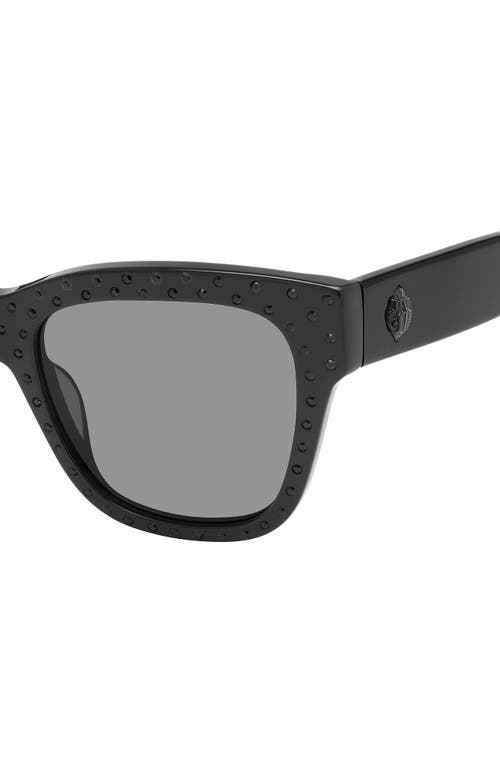 Kurt Geiger London 52mm Cat Eye Sunglasses In Black