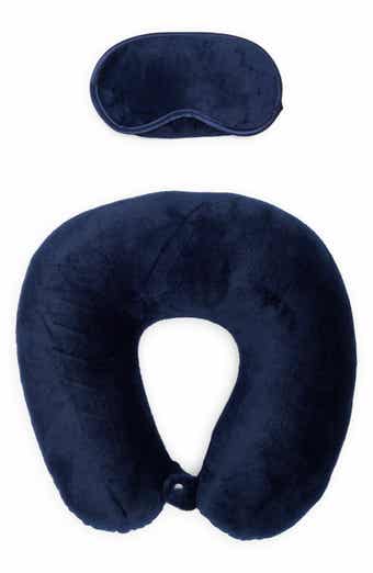 Travel Neck Pillow with Eye Mask